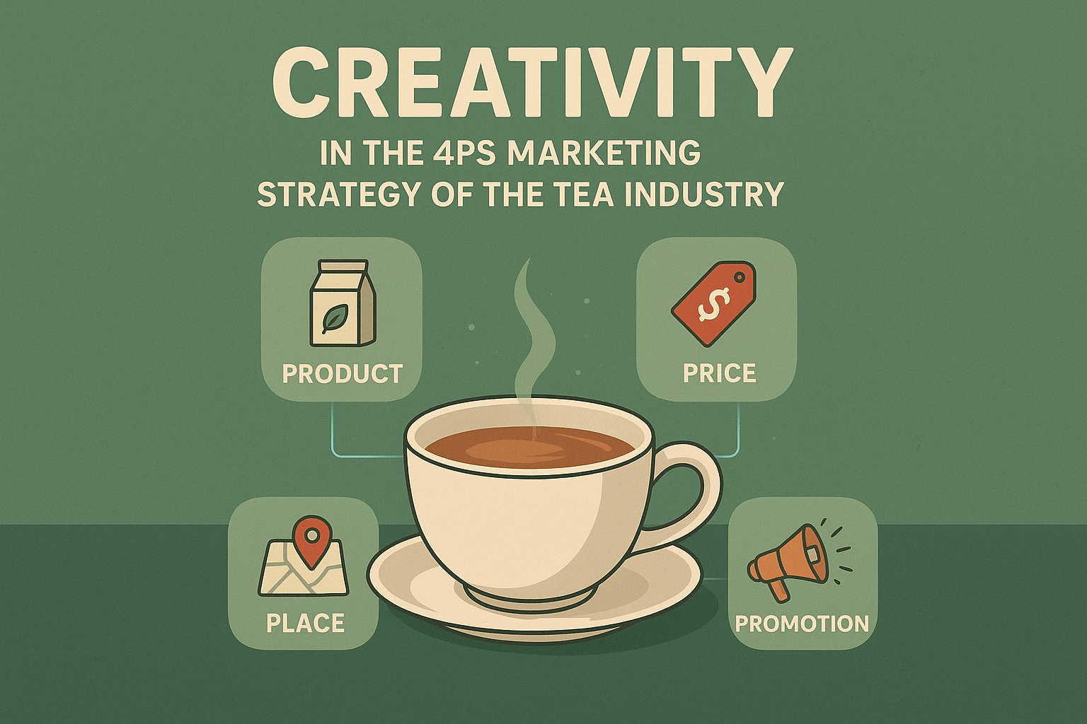 Creativity in the 4Ps Marketing Strategy of the Tea Industry